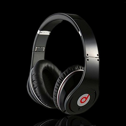 Monster Beats by Dr Dre Studio Black Over The Head Headphones New 