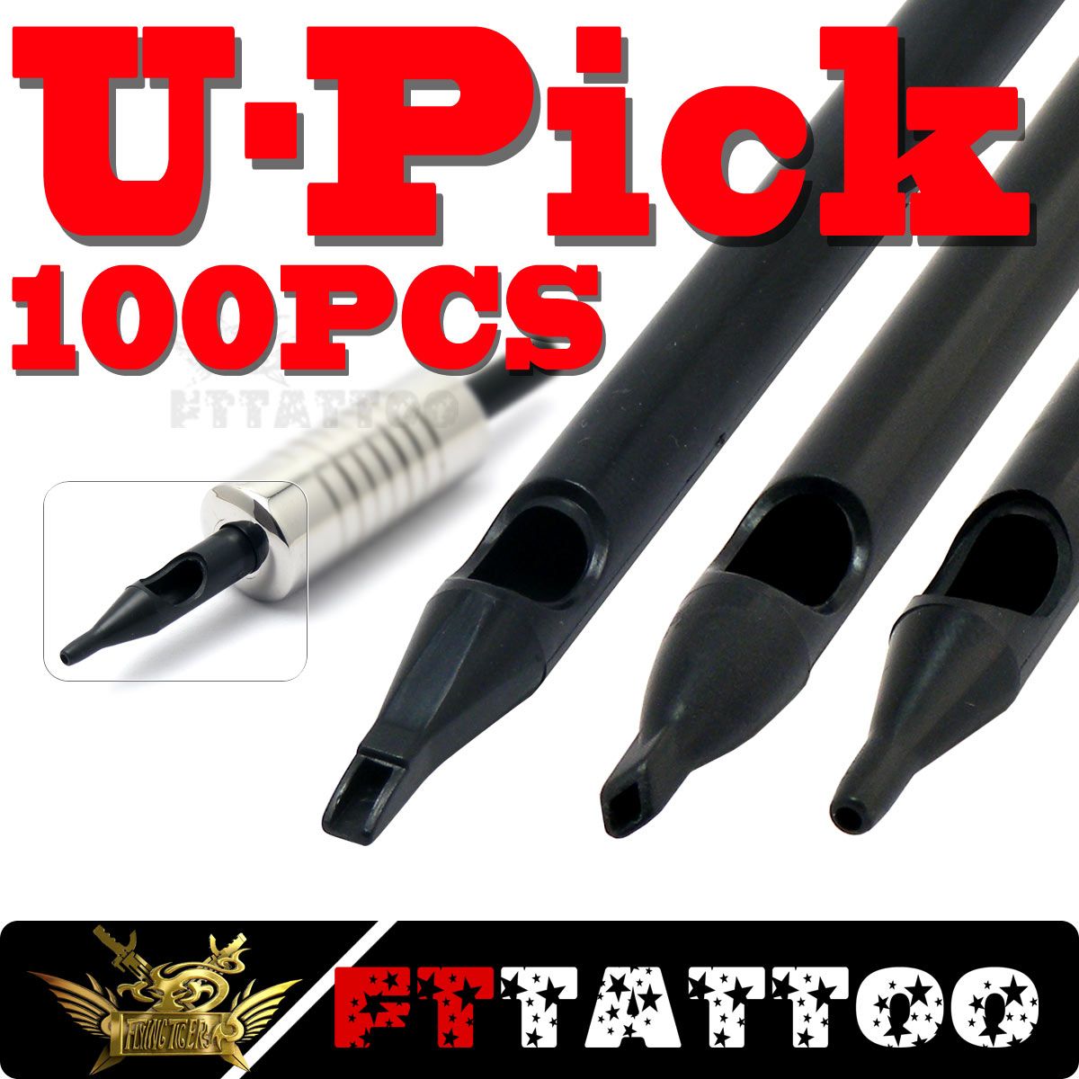 on 100 long disposable tattoo plastic nozzle tips fttattoo quality 100 