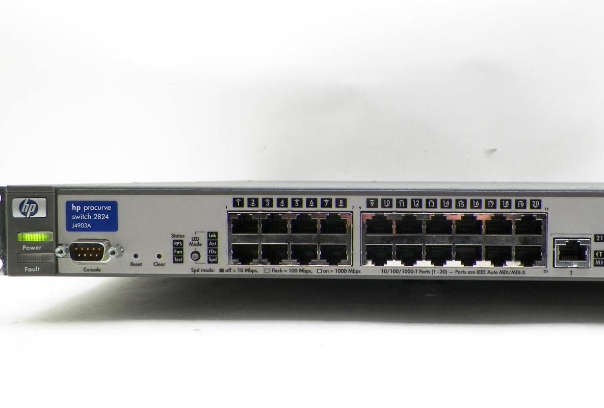 HP ProCurve 2824 24 Port Managed Gigabit Switch J4903A