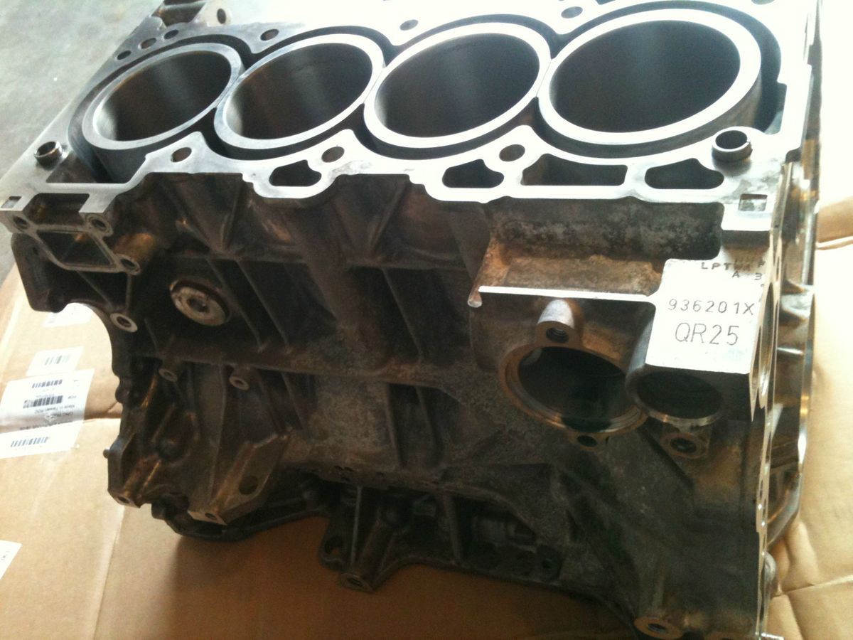 2007 2011 Nissan Sentra Rogue Altima OEM QR25DE Engine Block 2 5L 2 5