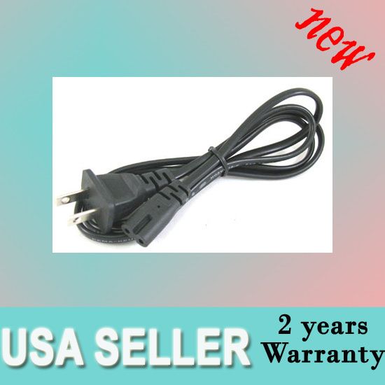 Prong Laptop AC Power Cord Cable for Dell IBM Compaq