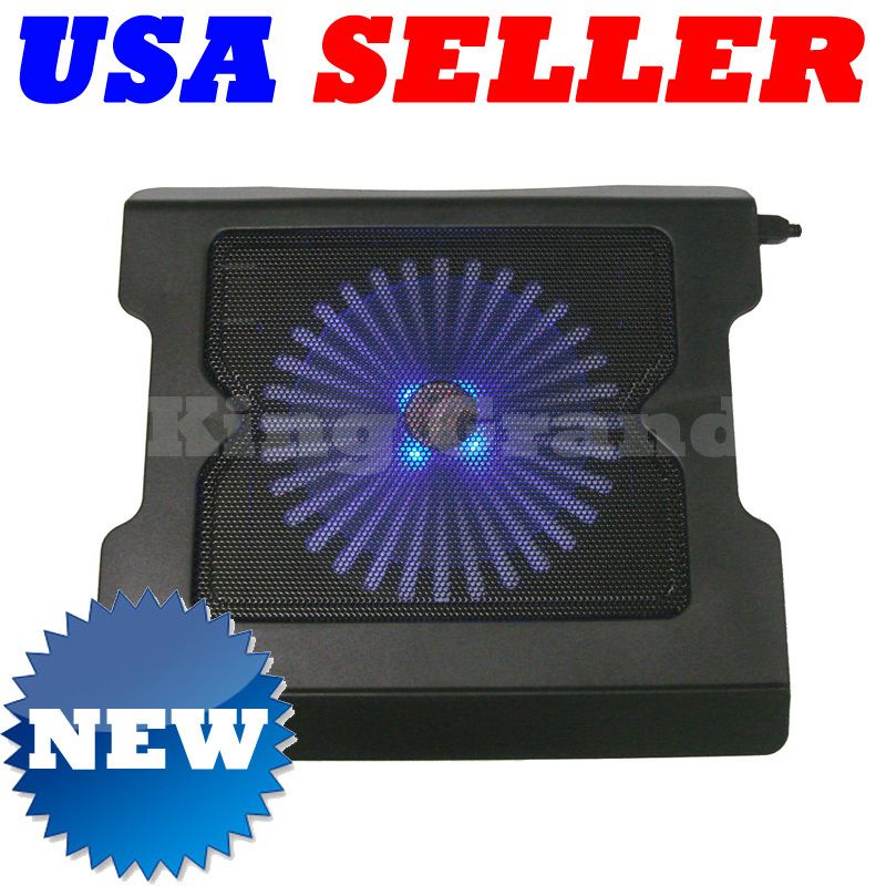 New USB Laptop 200mm Fan Cooling Cooler Chill Pad Stand