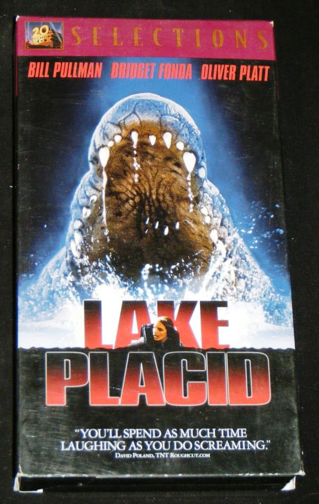 Lake Placid VHS Movie 20th Century Fox 1999 Bridget Fonda Bill Pullman 