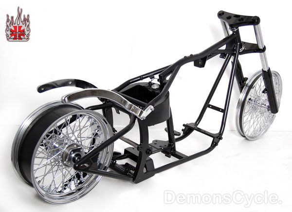 200 Wide Rolling Chassis Bobber Frame Wideglide Fit Harley Softail EVO 