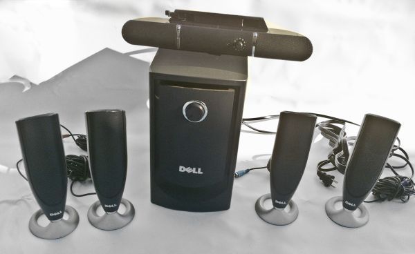 dell model mms 5650 5 1 computer home theater speaker