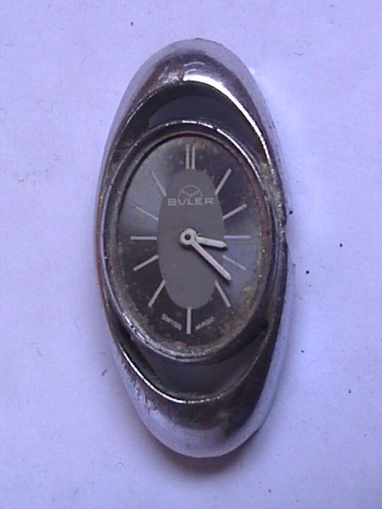 VINTAGE WRISTWATCH UNUSUAL BULER MOVEMENT FOR REPAIR 