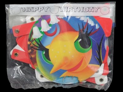 sunny patch 5 75 foot long happy birthday banner