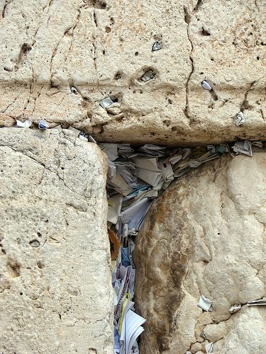 Wish Come True Note in The Kotel Western Wall 0 99