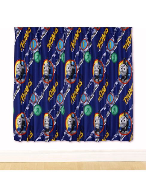 Thomas The Tank Engine Engines Childrens Curtains Set 72 Inch