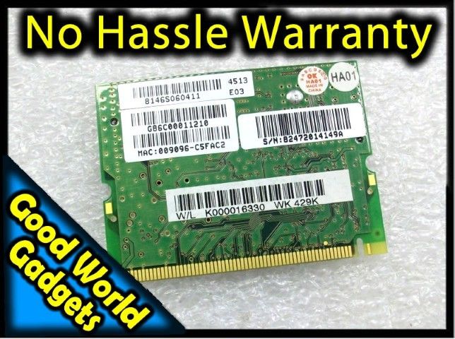 Toshiba Satellite A75 K000016330 Genuine Atheros WiFi Wireless Network 