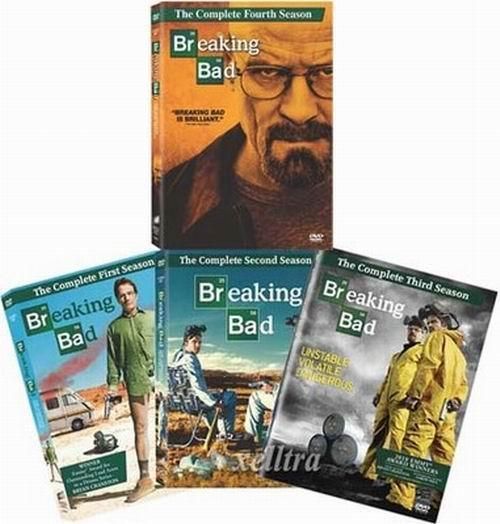 Breaking Bad DVD SET. SEASONS 1,2,3,4. . BRAND NEW