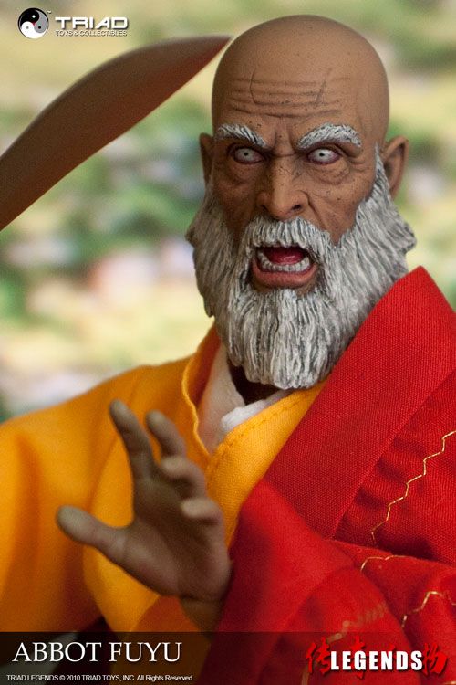 Triad 1 6 Scale Abbot Fuyu Shaolin Monk Martial Arts Action Figure 