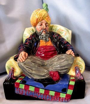 RARE Royal Doulton Figurine Abdullah HN2104 Mint Condition Vibrant 