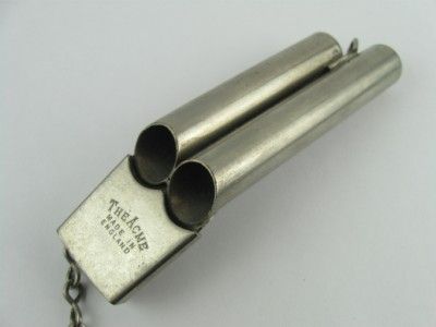 Early 1900s The Acme Made in England Two Tone Police Conductor 