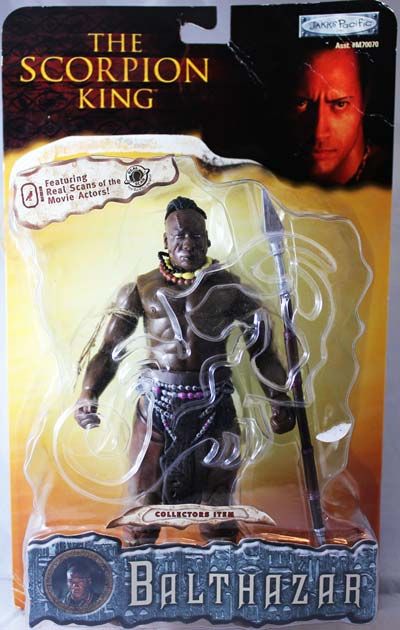 The Scorpion King Balthazar Action Figure Michael Clarke Duncan   NEW 