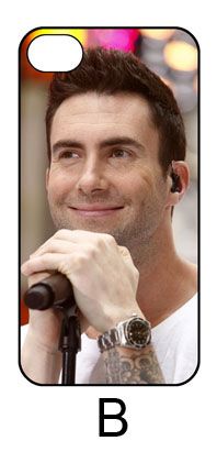 Adam Levine Hard Back Case Cover for iPhone 4 4S 5 Maroon 5