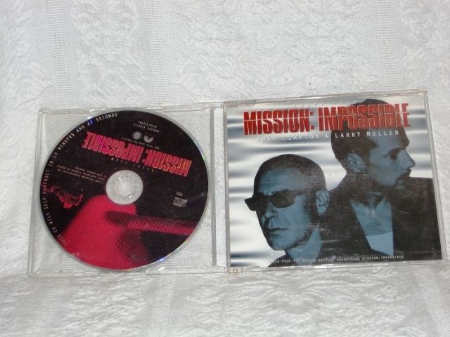 Mission Impossible Adam Clayton Larry Mullen CD 1996