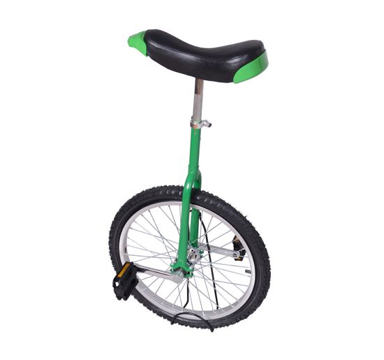 New 20 Wheel Skidproof Tire Unicycle W/ Stand Uni Cycle Cycling Bike 