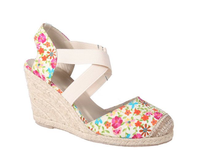 REFRESH ADA 02 Women Close Toe Wedge Sandal Espadrille Platform 