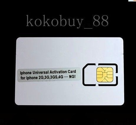 AC3610 New Universal Activation Card fo iPhone