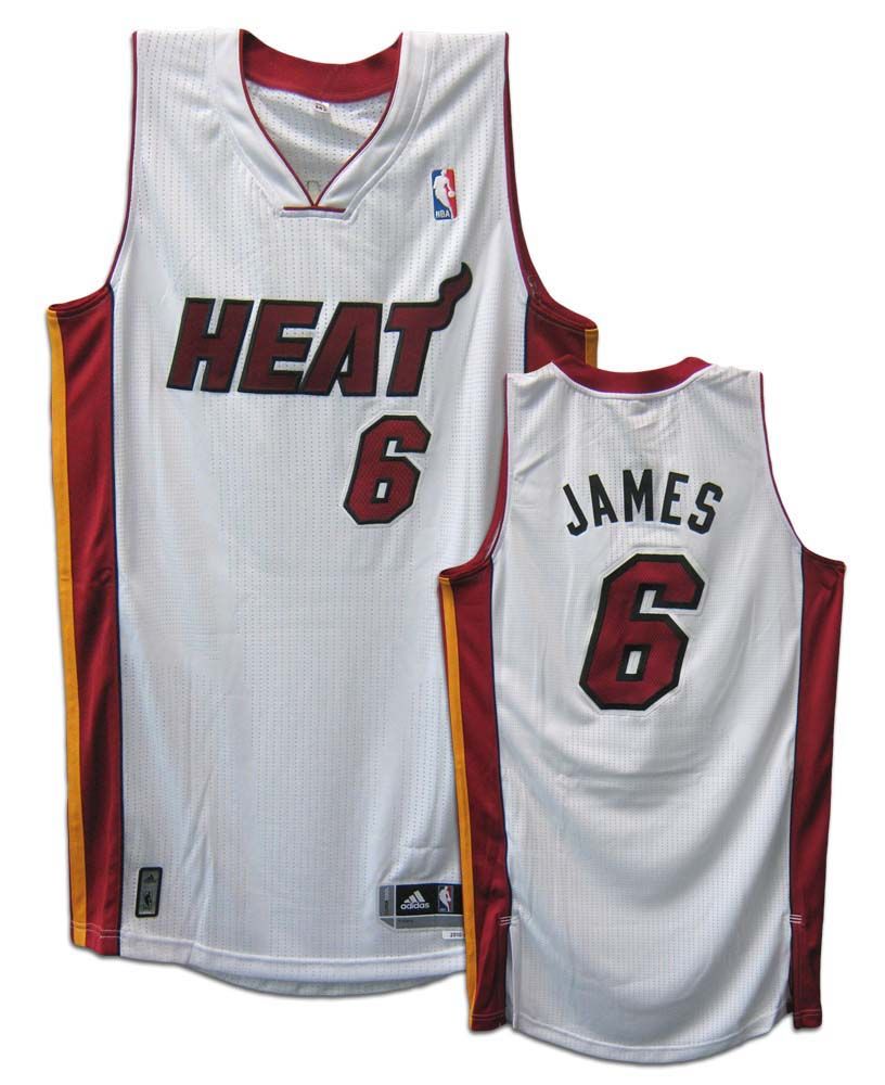   Miami Heat White Revolution 30 Authentic Adidas NBA Jersey