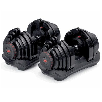 New Bowflex SelectTech 1090 Adjustable Dumbbells Pair