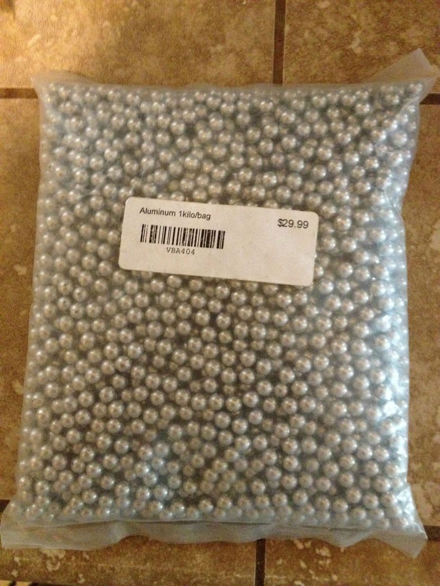 1000 Aluminum Metal 30 6mm Airsoft Rifle BBs Pellets Rifle Gun Sniper 