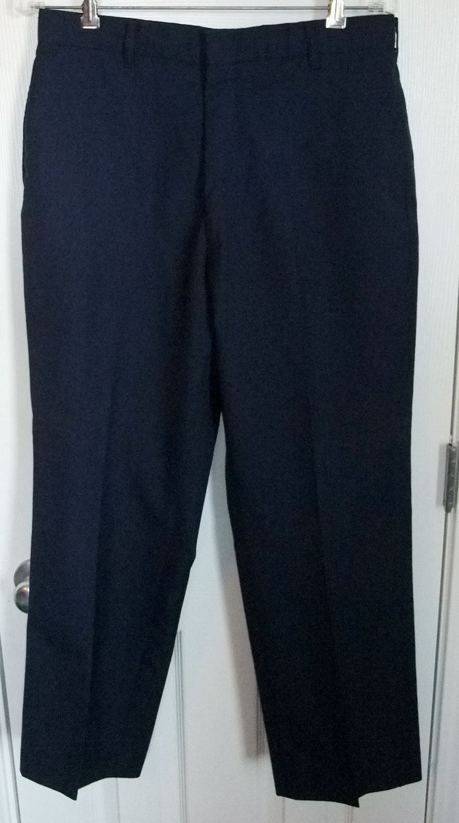 USAF Air Force Service Dress Uniform Mens Blue Enlisted Trousers 