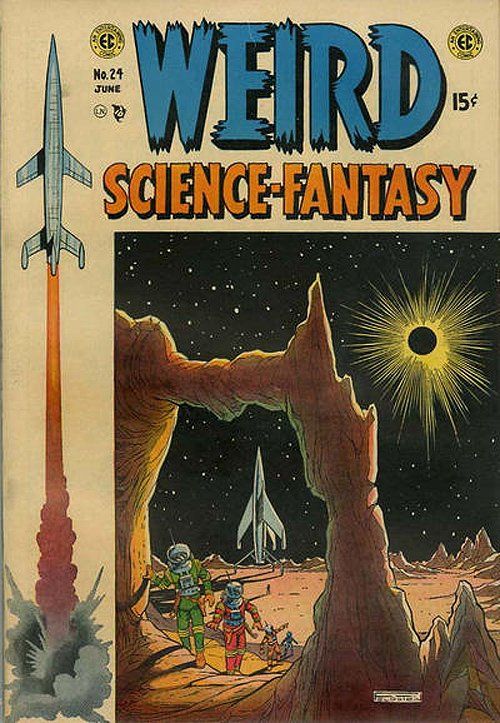 Feldstein, Al WEIRD SCIENCE FANTASY 24 COVER Original Art CLASSIC EC 