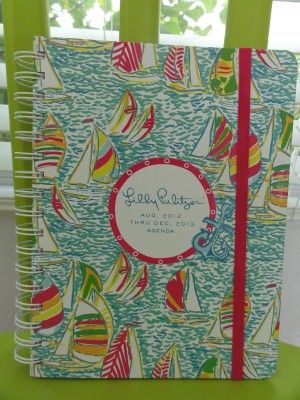   Pulitzer Ugotta Regotta Large Agenda Datebook Planner Calendar