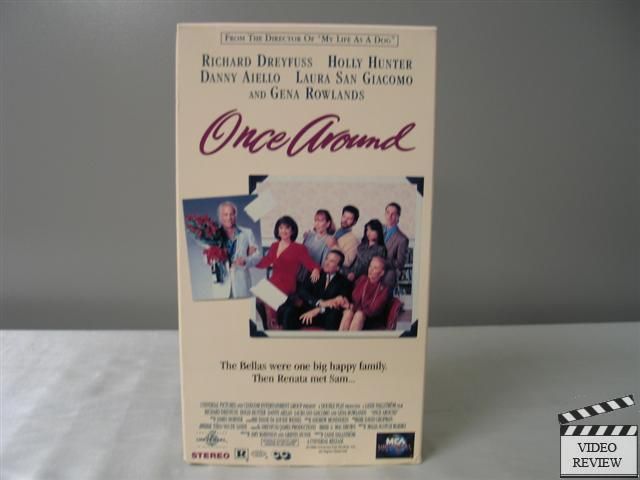   Around VHS Richard Dreyfuss, Holly Hunter, Danny Aiello, Gena Rowlands