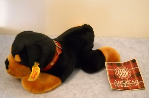 Steiff American Kennel Club FAO Schwarz Rottweiler 2004