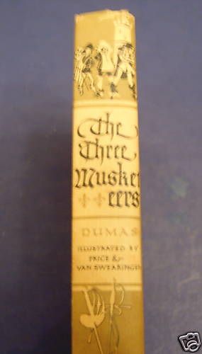 The Three Musketeers by Alexandre Dumas 1950 HC