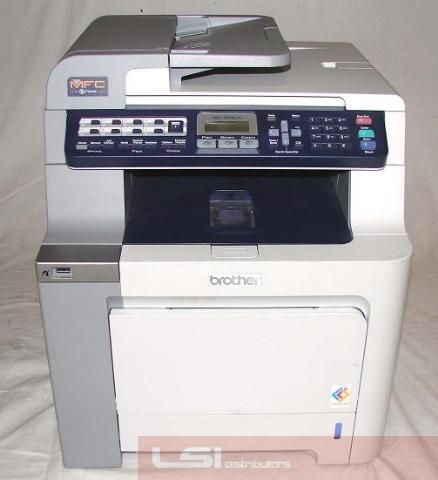 brother mfc 9440cn all in one laser printer ac cord toner paper tray 