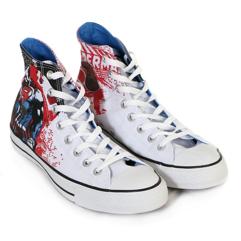 Converse x DC Comics All Star Hi Superman Batman Trainer Limited 