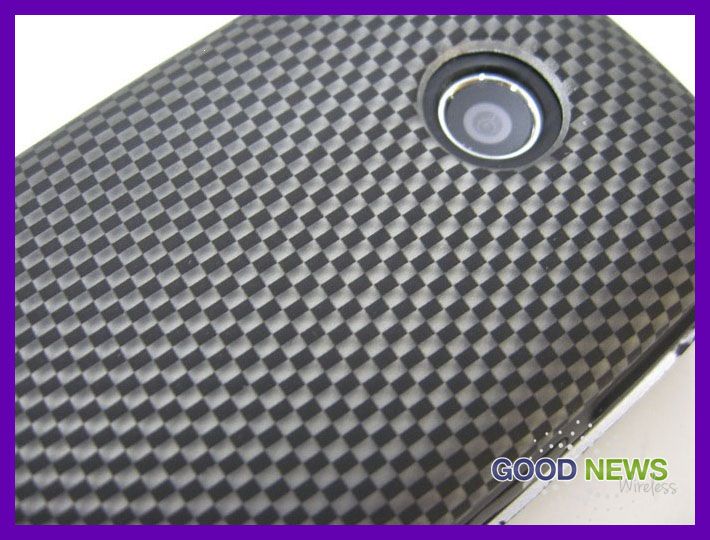 for Verizon LG Cosmos Touch VN270   CarbonFiber Rubberized Hard Case 