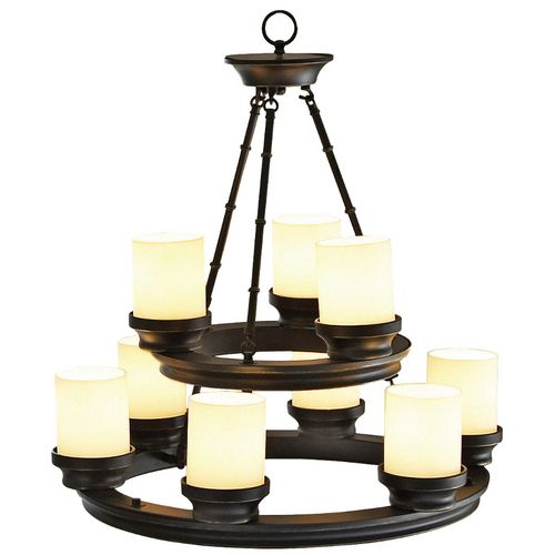 Allen Roth 9 Light Bronze Chandelier New