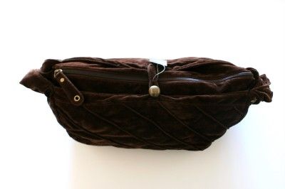 Sonoma Brown Large Soft Messenger Crossbody Bag Purse