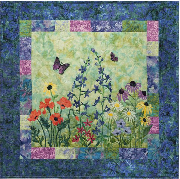 Bella Garden Mckenna Ryan Pine Needles Flower Quilt Choose Pattern