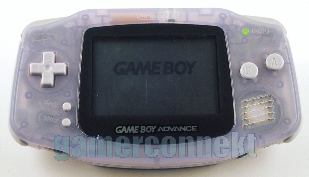 Game Boy Advance Clear Console System New Screen  045496713379