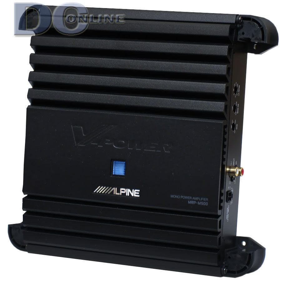 Alpine MRP M500 Car Audio Monoblock Amplifier 500W