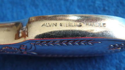 Alvin Marie Antoinette Sterling Dinner Knife 30 Off