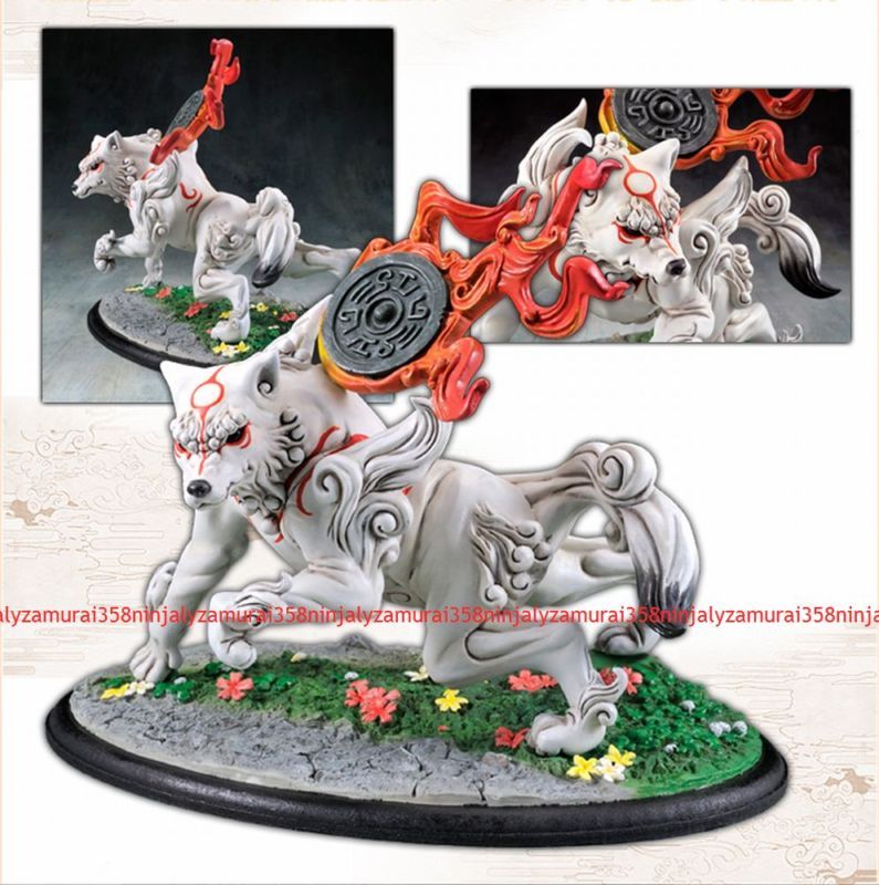 Okami Okamiden Amaterasu Polystone Statue Capcom