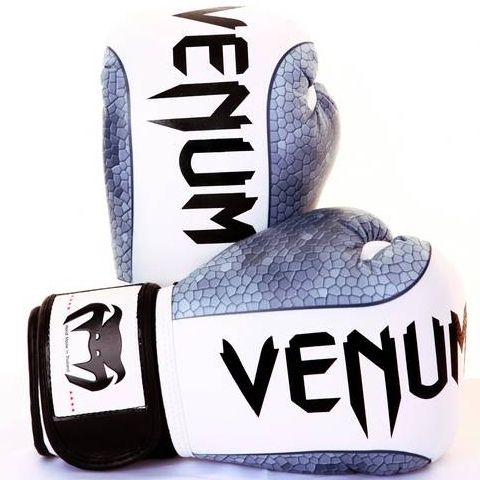 VENUM IA BOXING GLOVES BLACK 12 oz training mma bag sparring 