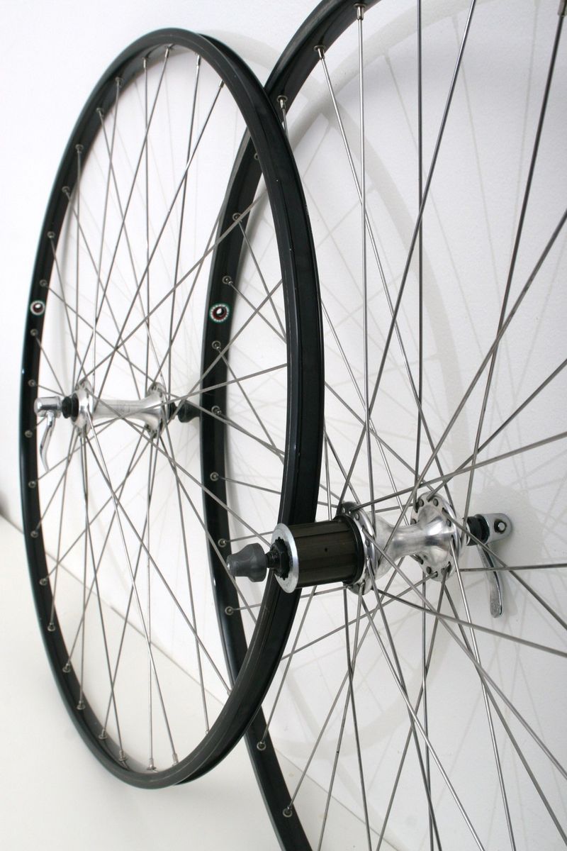 Roadbike wheelset Ambrosio Super Elite Clincher Campagnolo Mirage hubs 