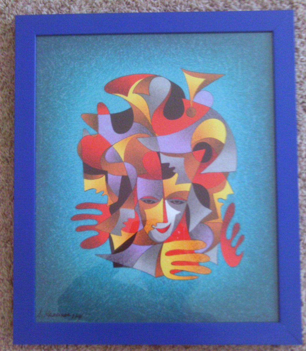 Anatole Krasnyansky Ocean Dreams Hand Signed Serigraph ea 21 75 