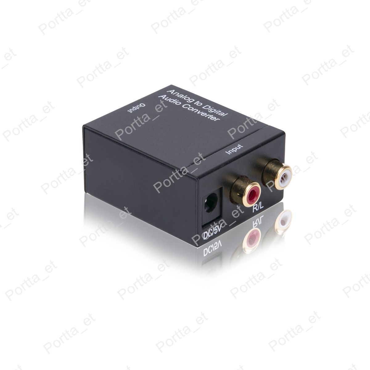 Analog Audio to Digital Optic Coaxial RCA Toslink Signal Converter 