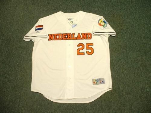 ANDRUW JONES Netherlands WBC Baseball Jersey XL