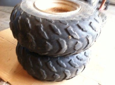 Rear Wheels and Tires Yamaha Timberwolf YFB 250 ATV  