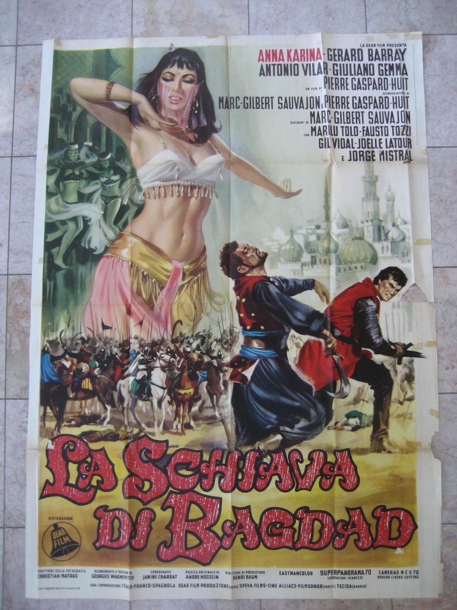 Scheherazade 63 Anna Karina Gerard Barray Antonio Vilar Giuliano Gemma 